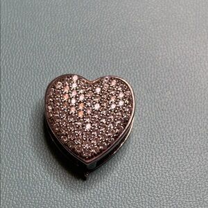 Elegant Silver Heart Pendant